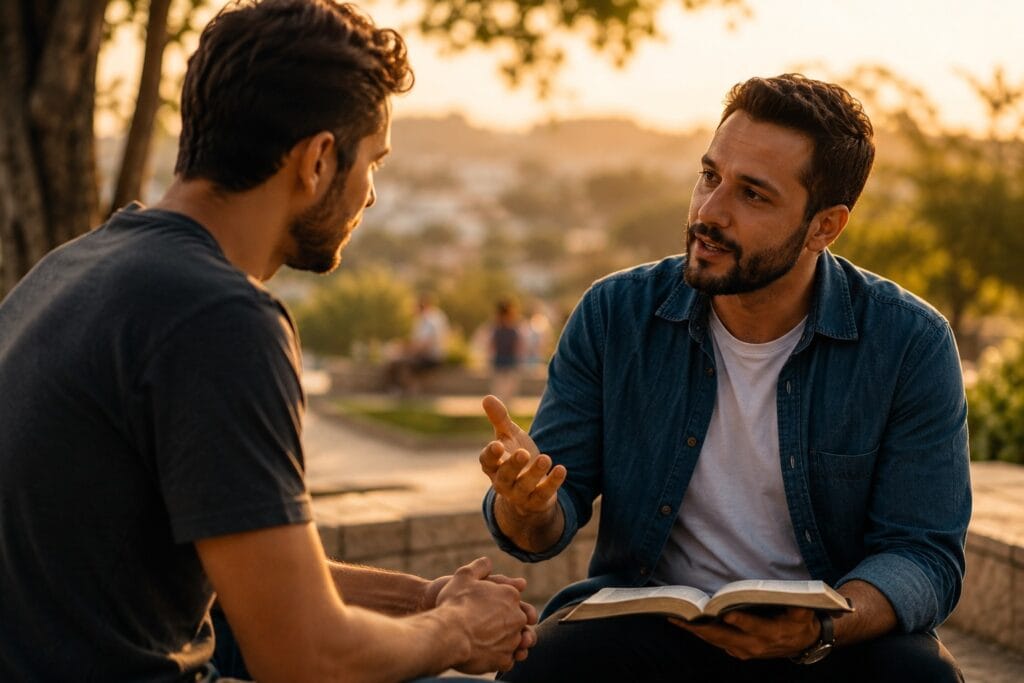 Como evangelizar através de uma conversa pessoal baseada na Bíblia
